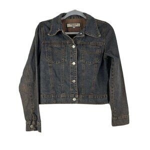 Paris Blues Denim Jacket Juniors Size Medium